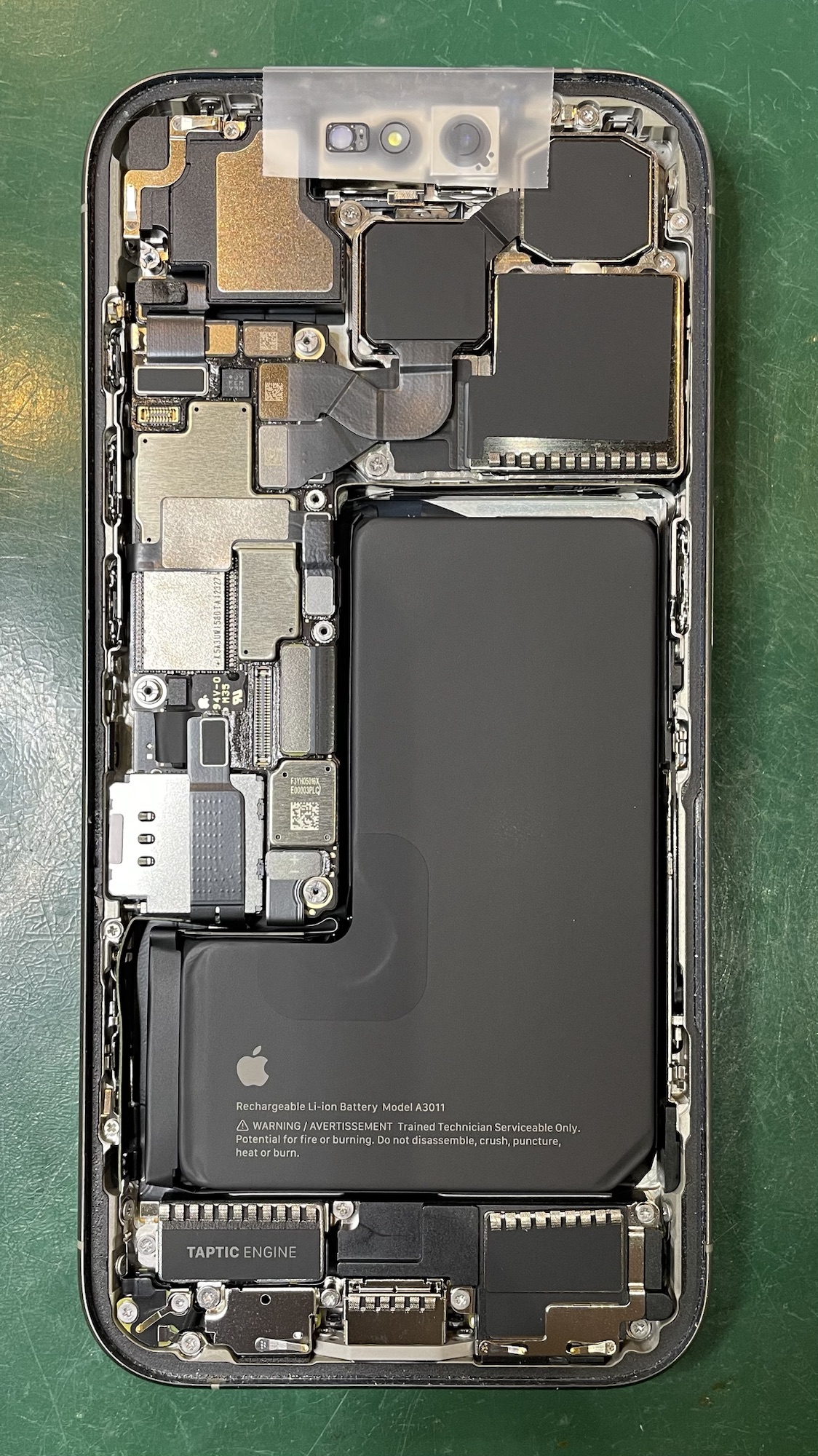 iPhone15Proの内部状態